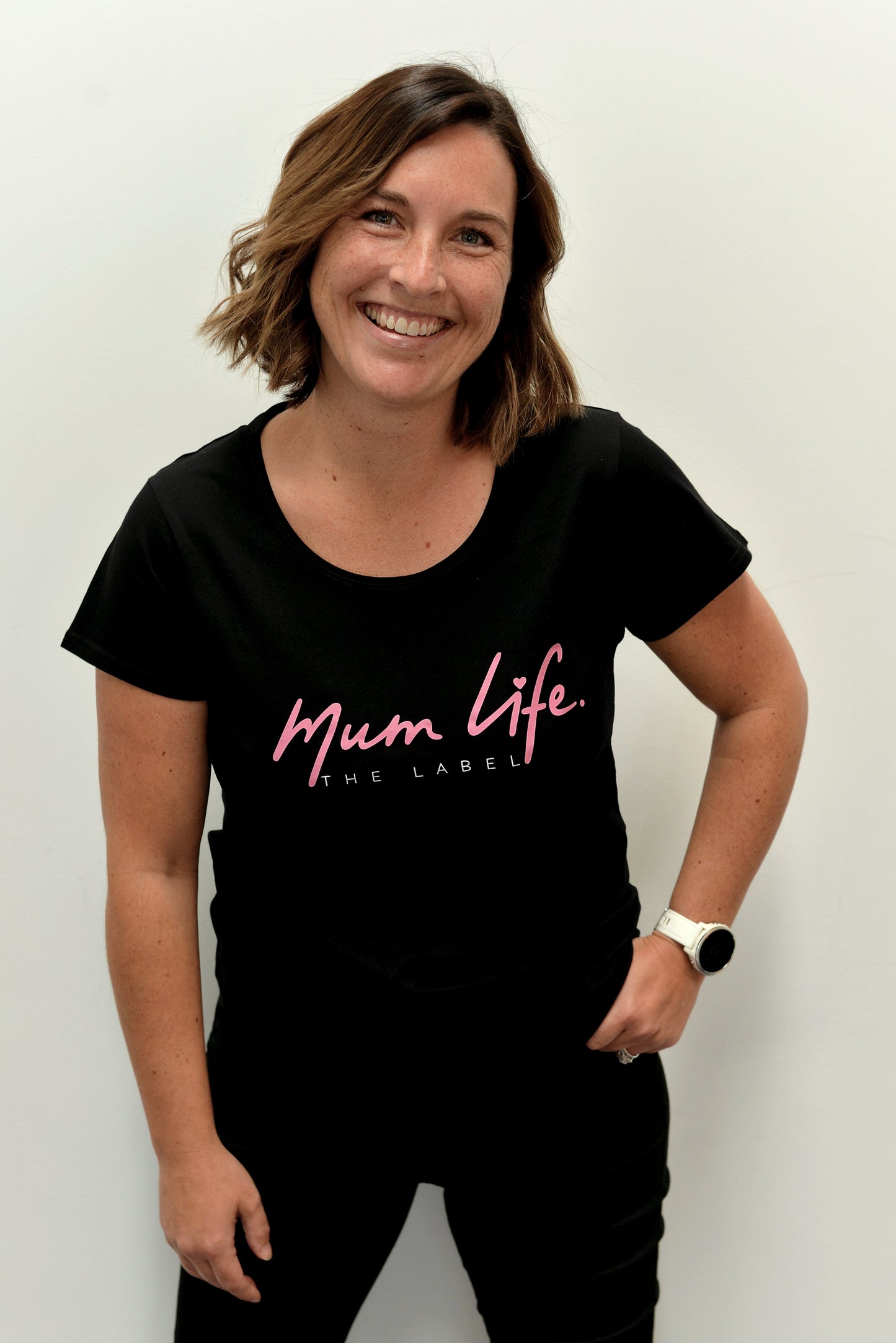 Mumlife The Label Black T-Shirt