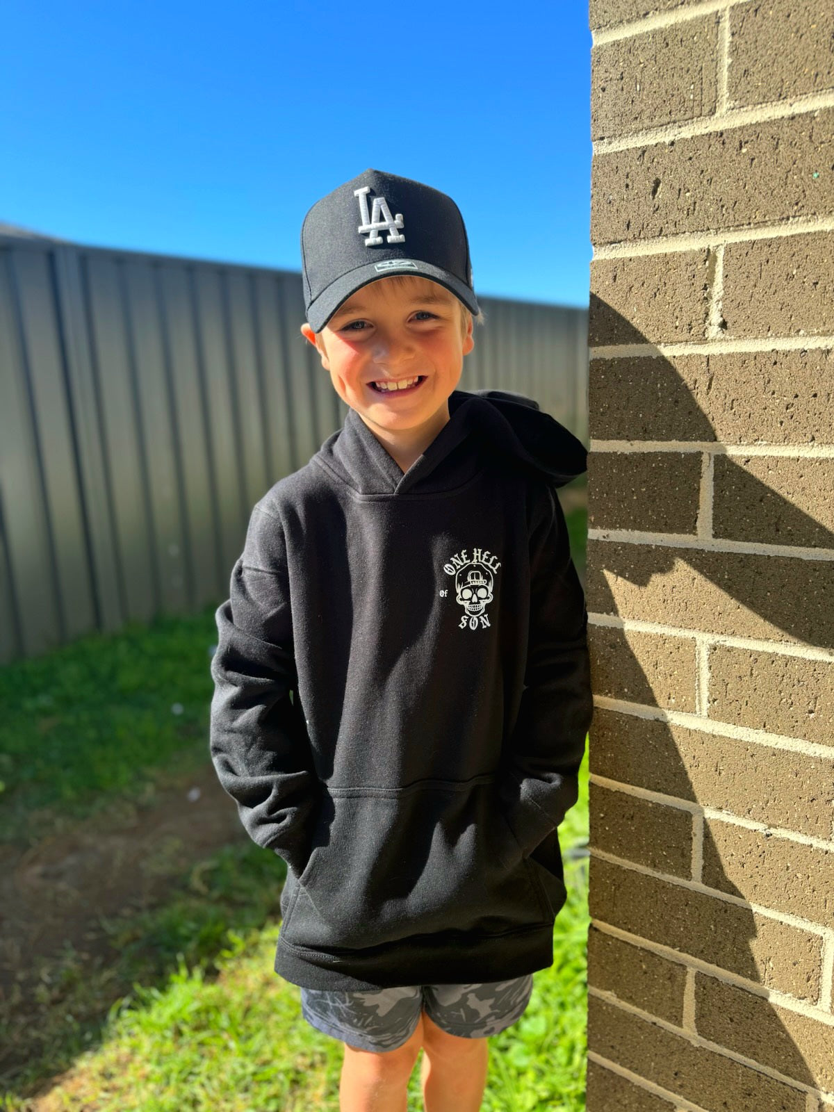 One Hell Of A Son Hoodie