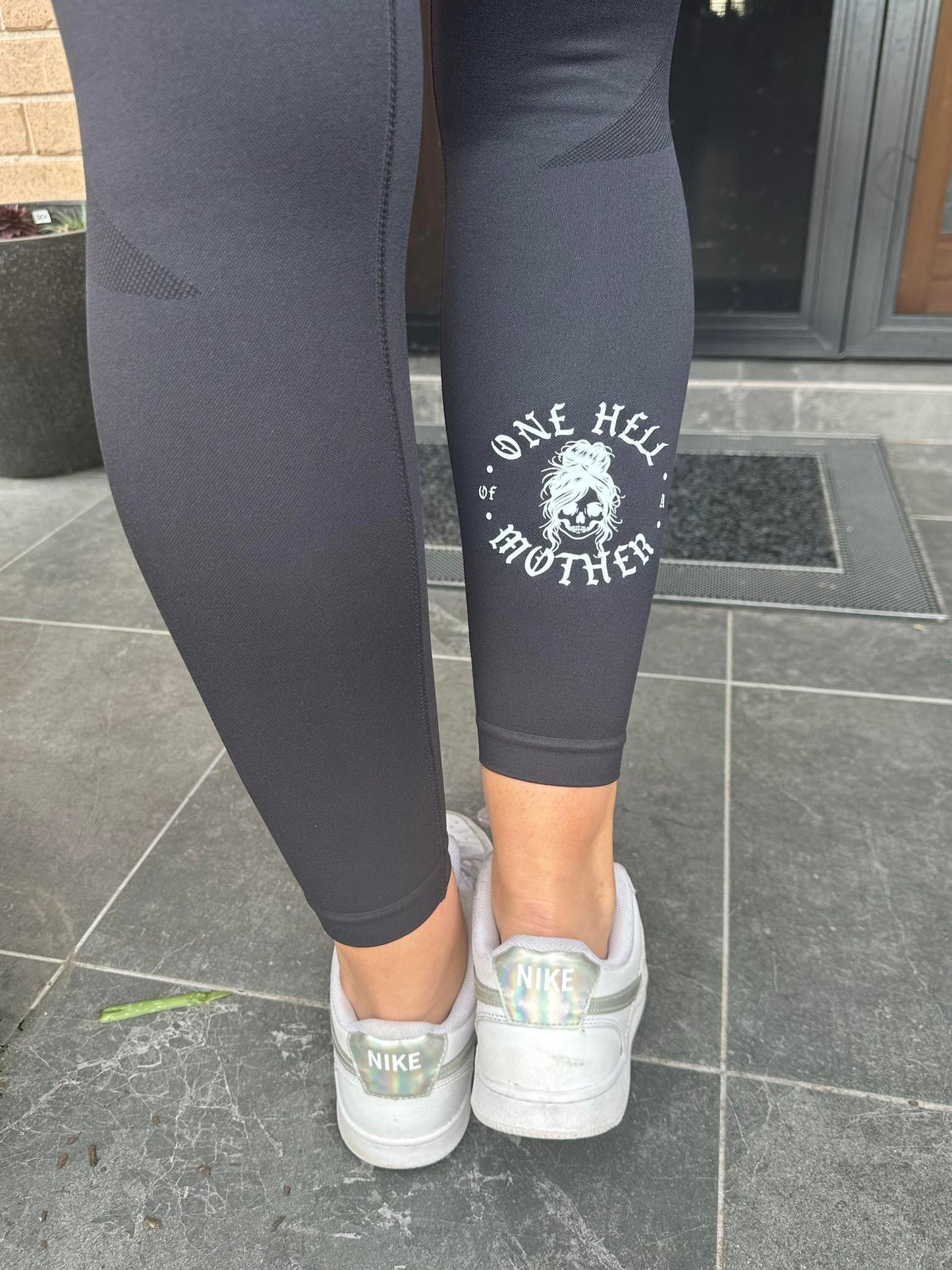 One Hell Of A Mother Leggings