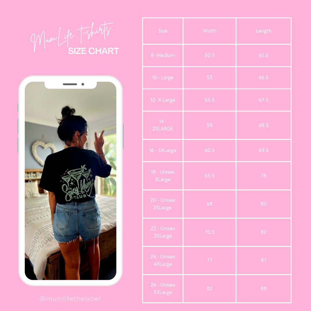 Spicy Mums Club T-Shirt