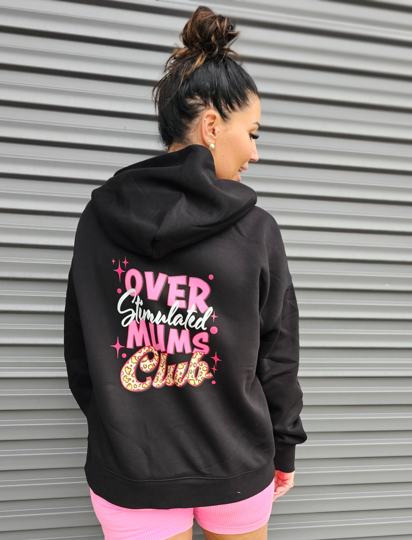 Overstimulated Mums Club Zip Hoodie