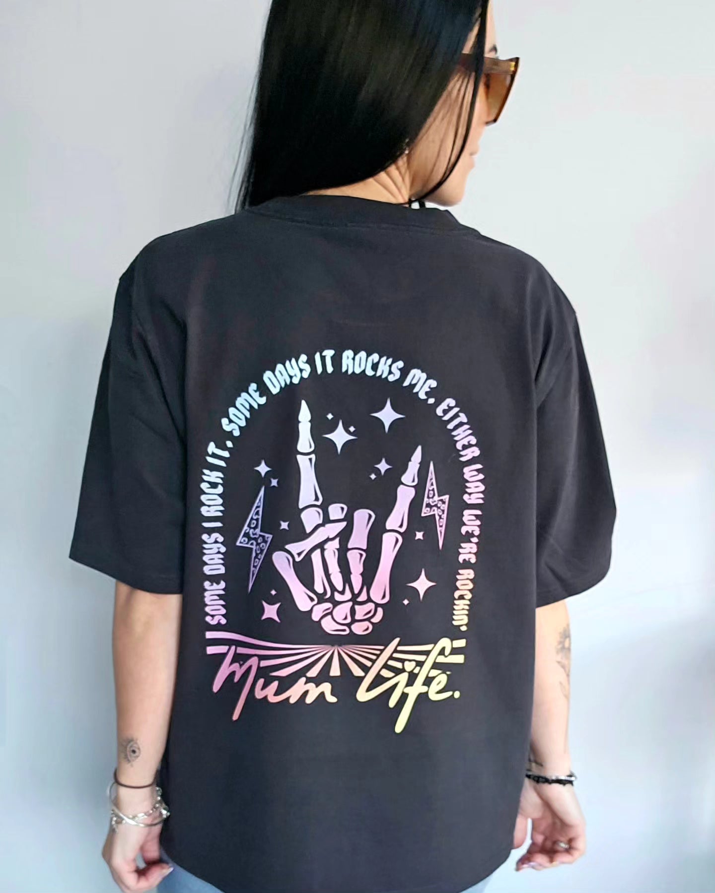 MumLife Rock On - Heavy Tee