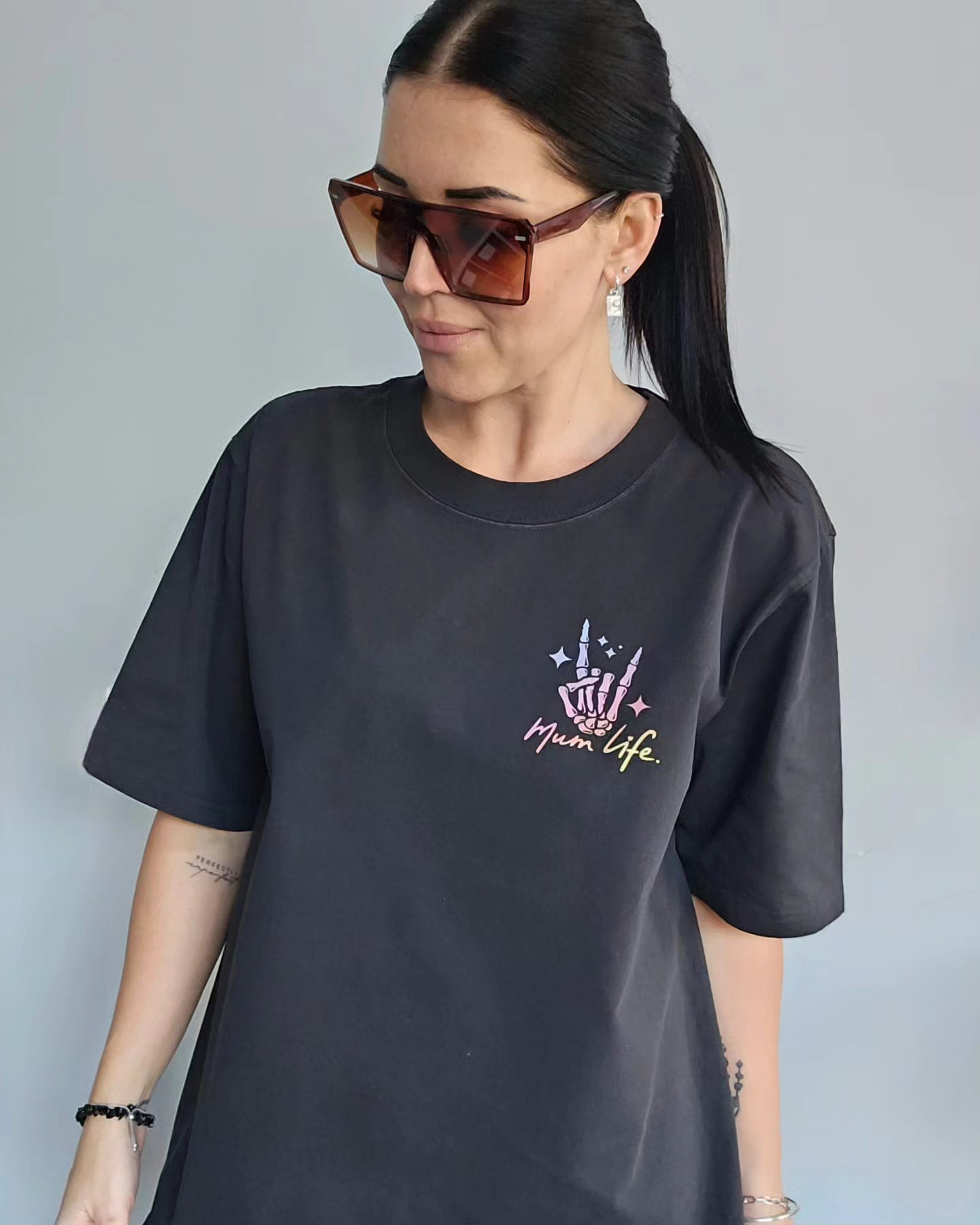 MumLife Rock On - Heavy Tee