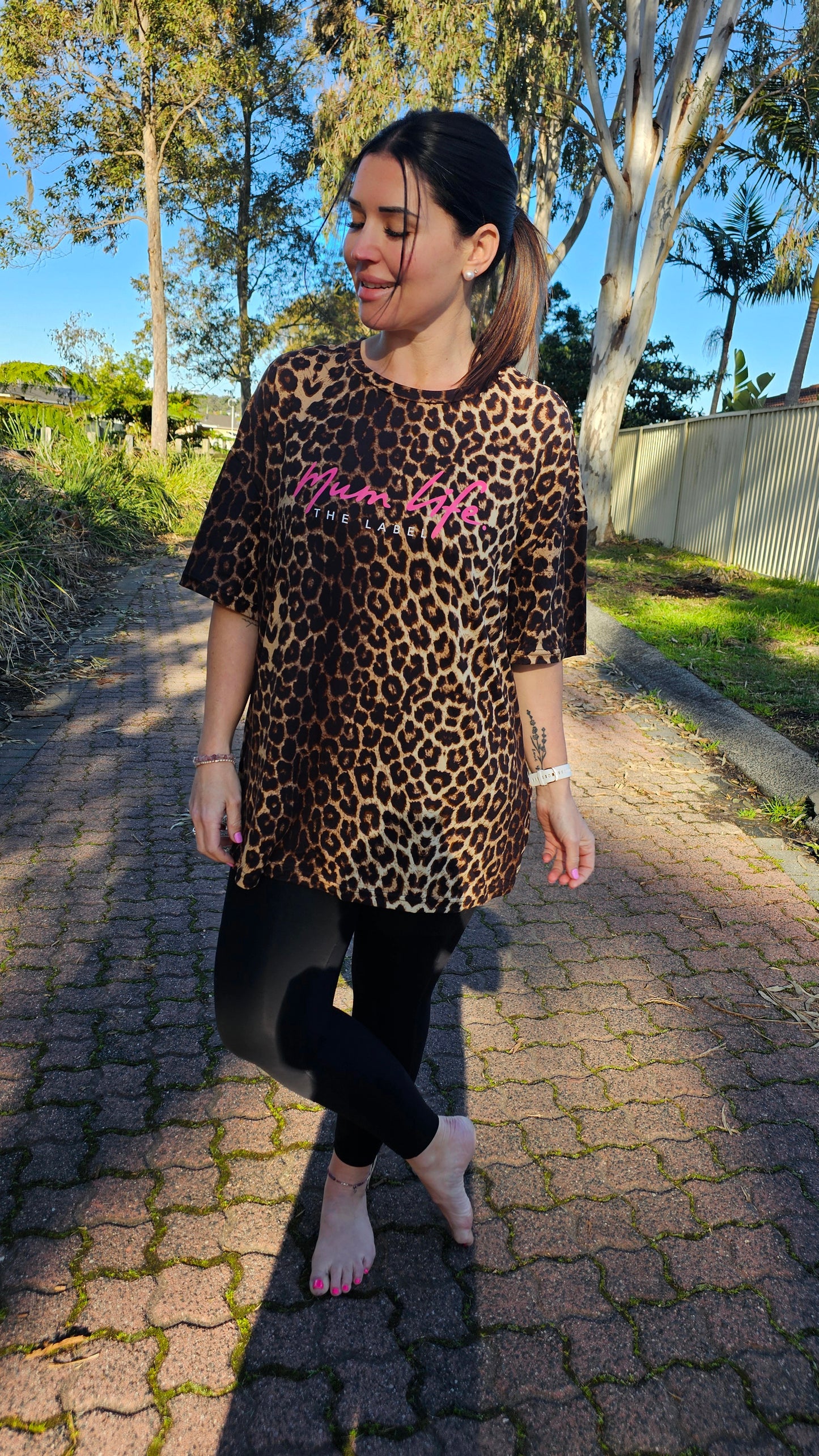 MumLife oversized T-Shirt