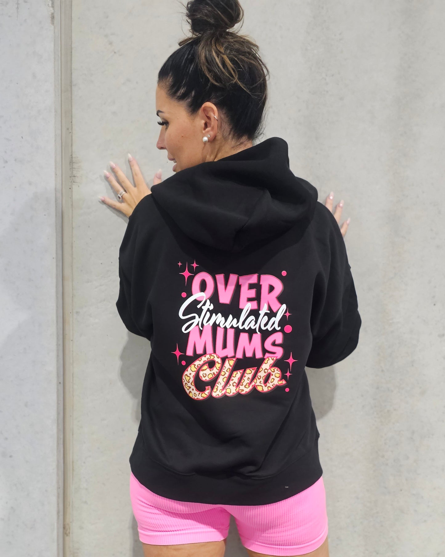 Overstimulated Mums Club Zip Hoodie