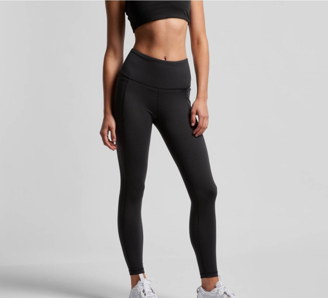 Black Full Length Leggings