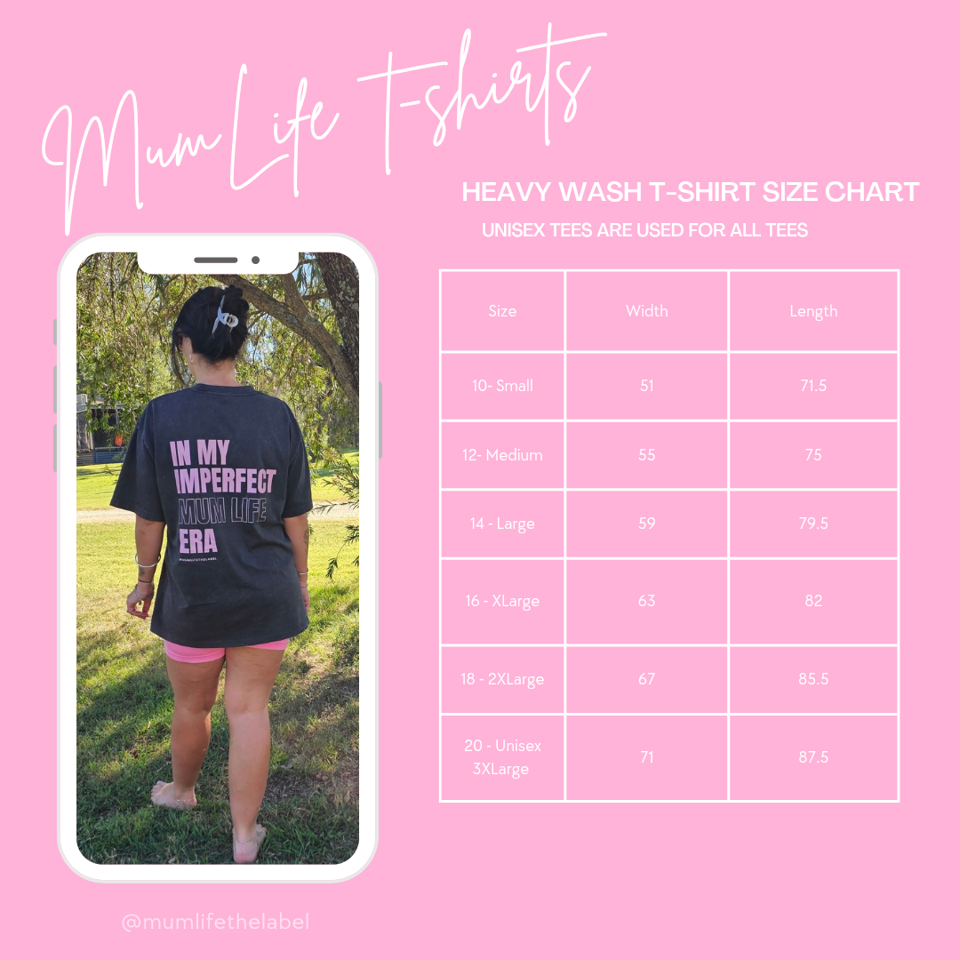 Feral Mums Club Faded Heavy T-Shirt