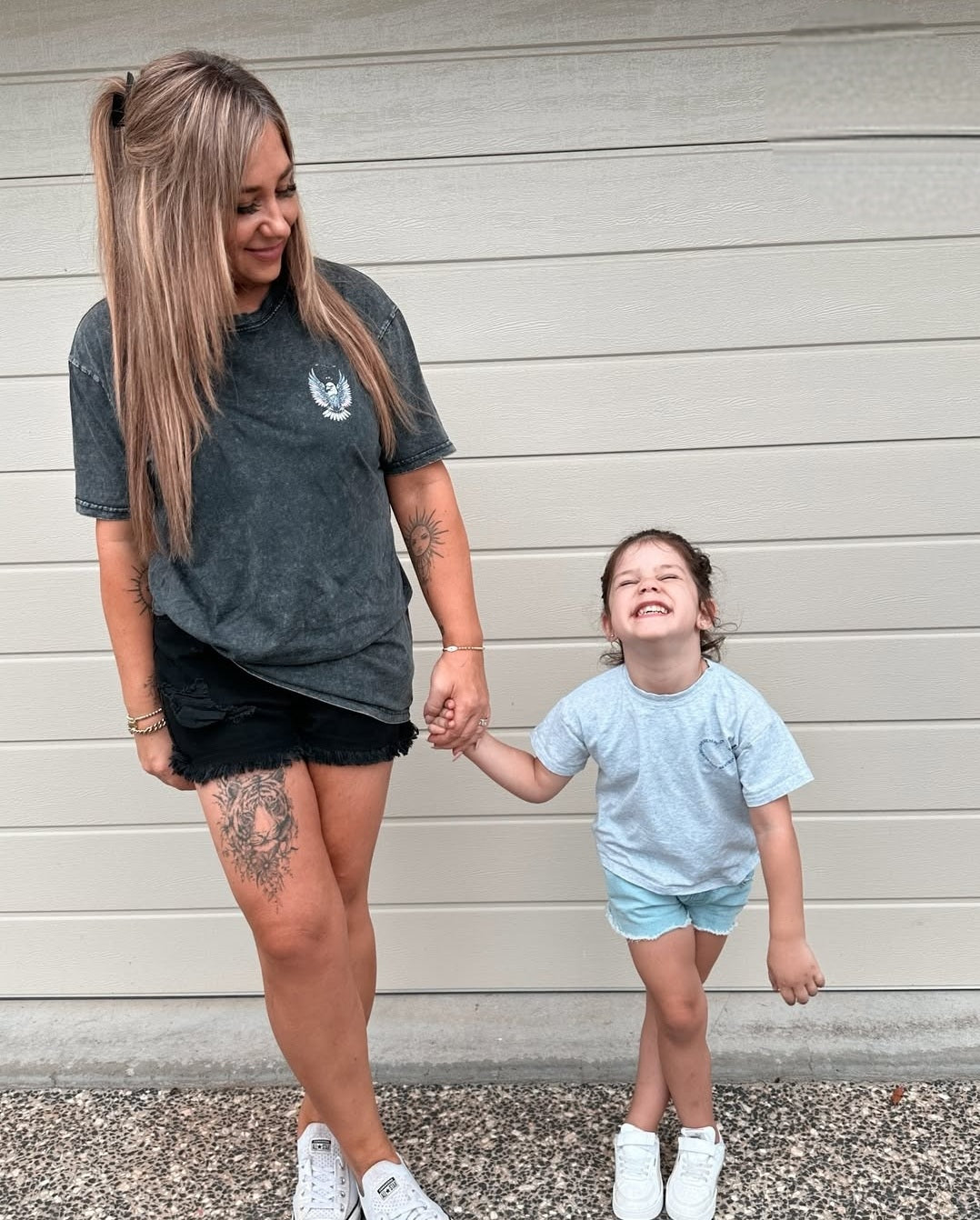 Fierce Mumlife Acid Wash T-Shirt