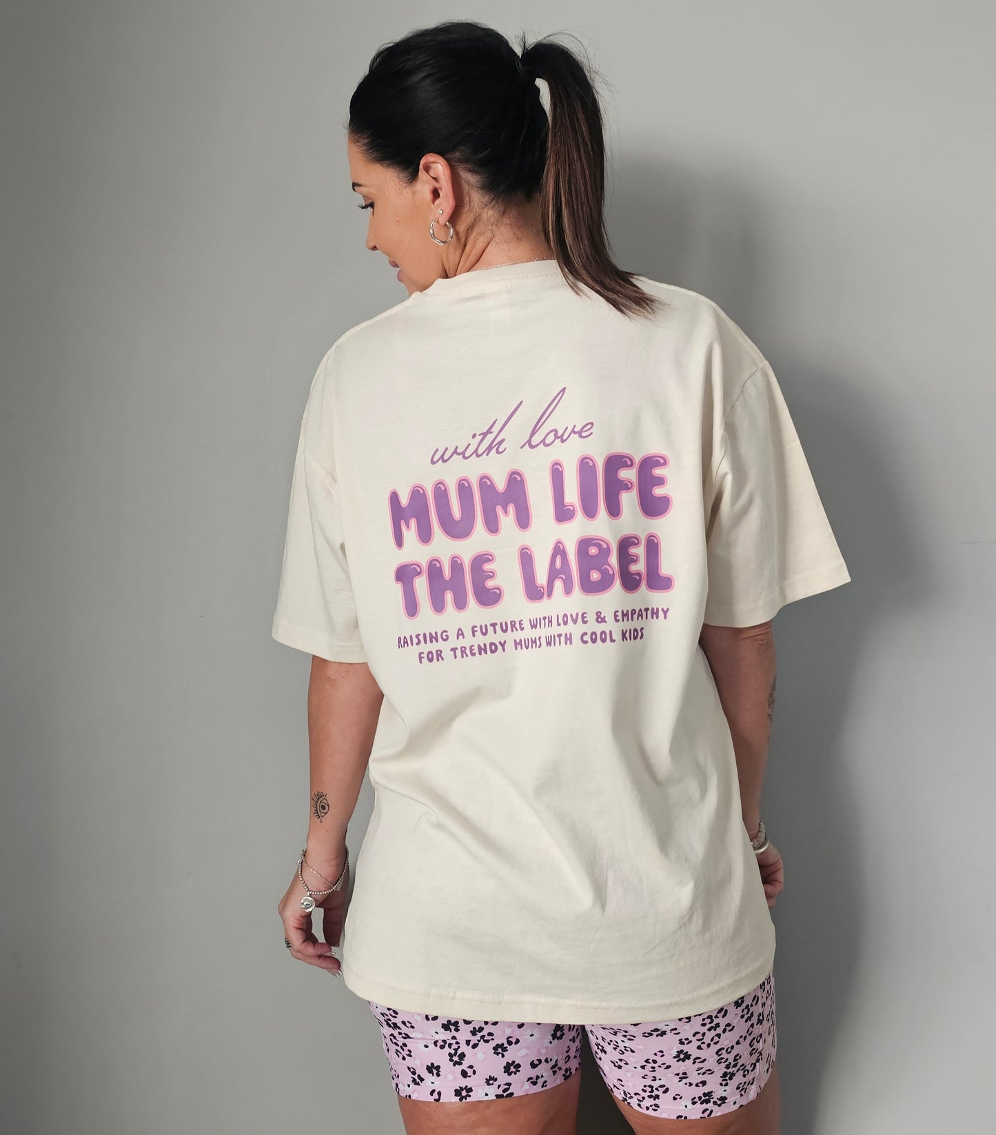 MumLife With Love Oversized T-Shirt
