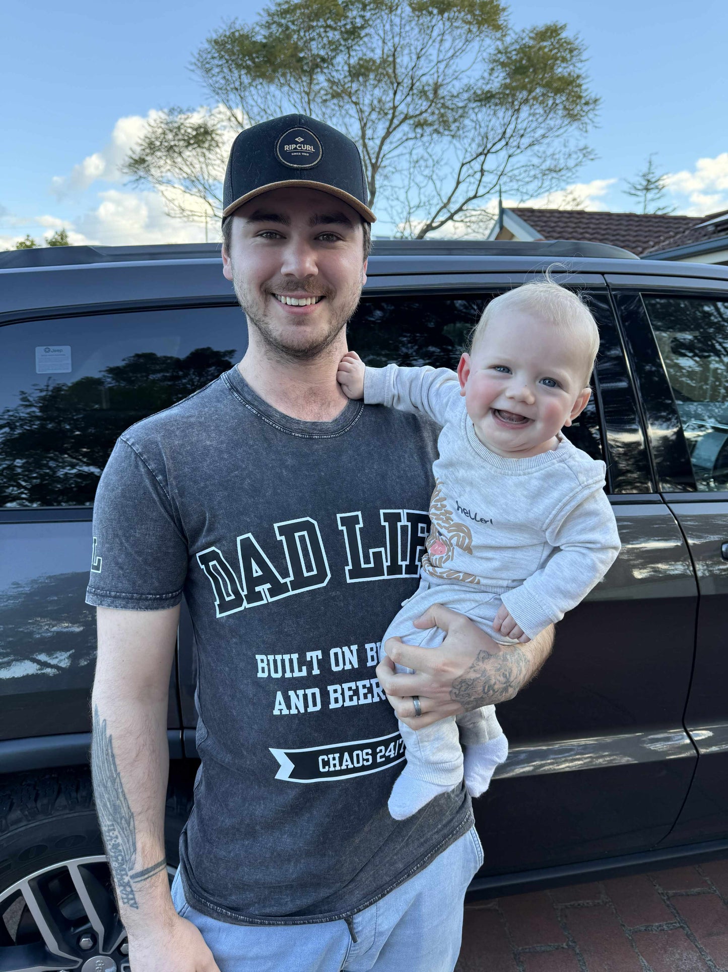 Dad Life Chaos Tee
