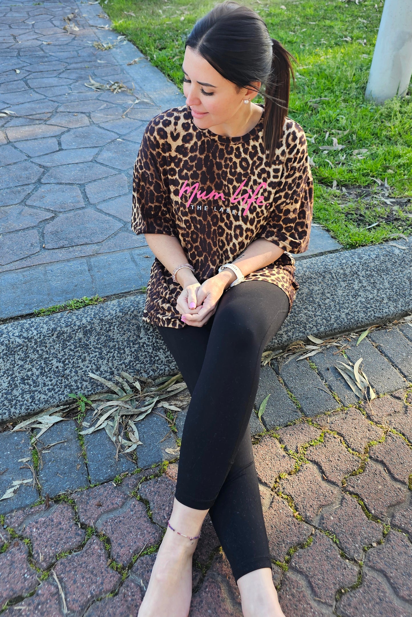 MumLife oversized T-Shirt