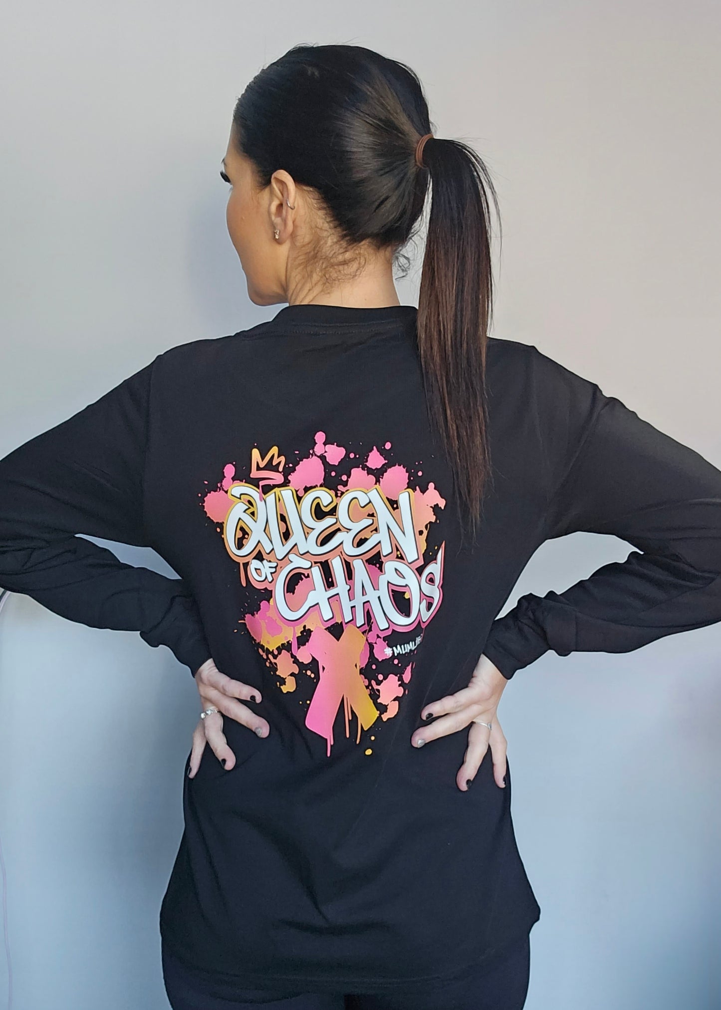 Queen Of Chaos Long Sleeve Tee