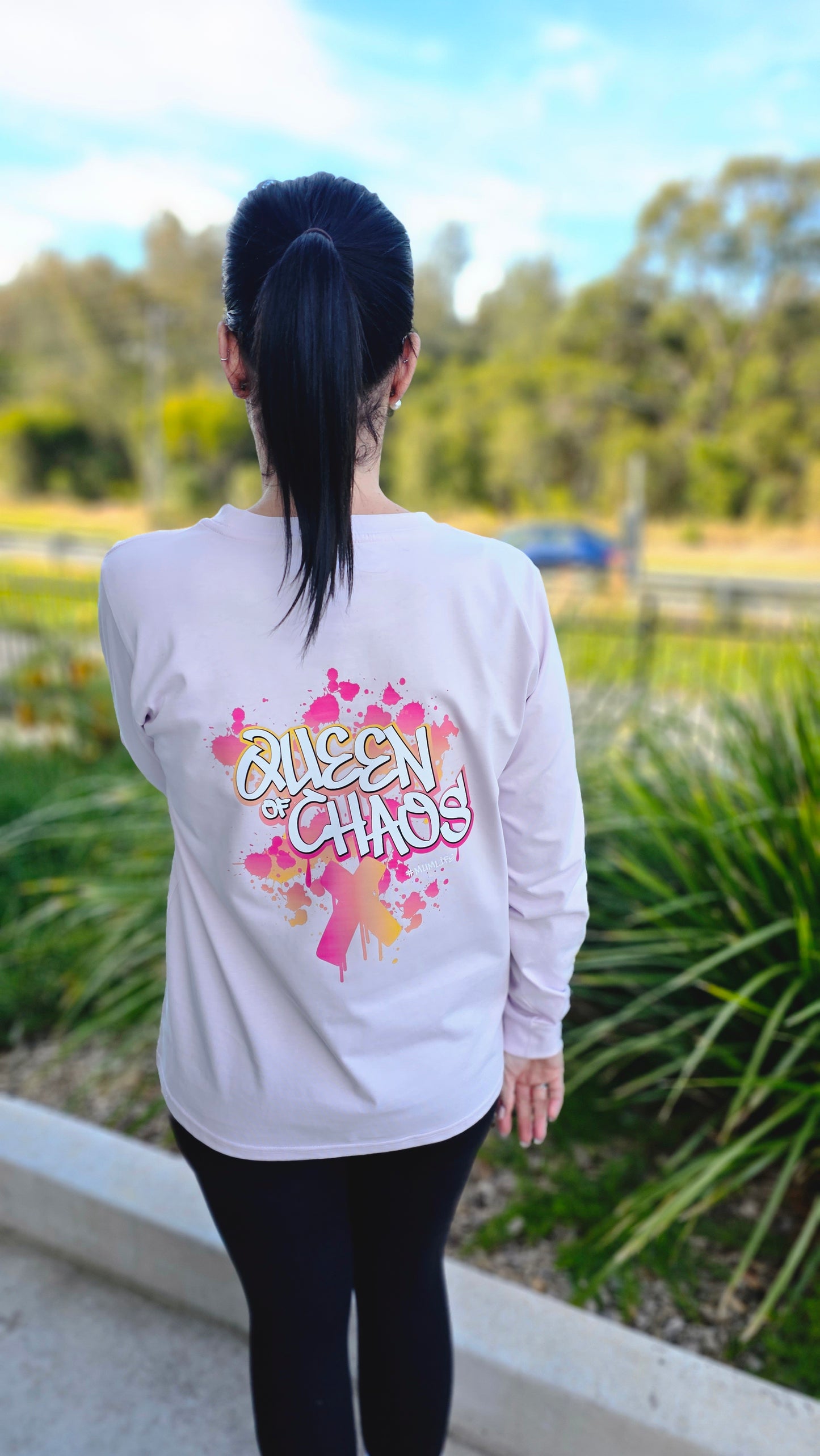 Queen Of Chaos Long Sleeve Tee