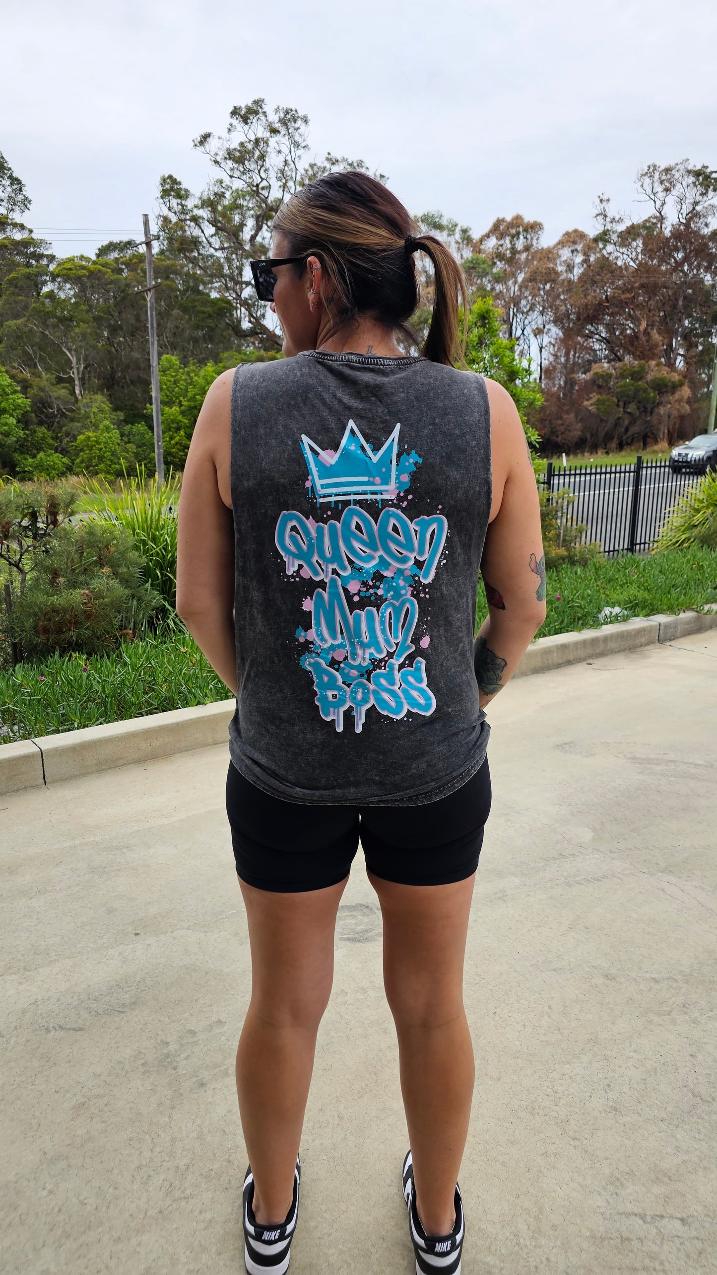 Queen Mum Boss Muscle Tee