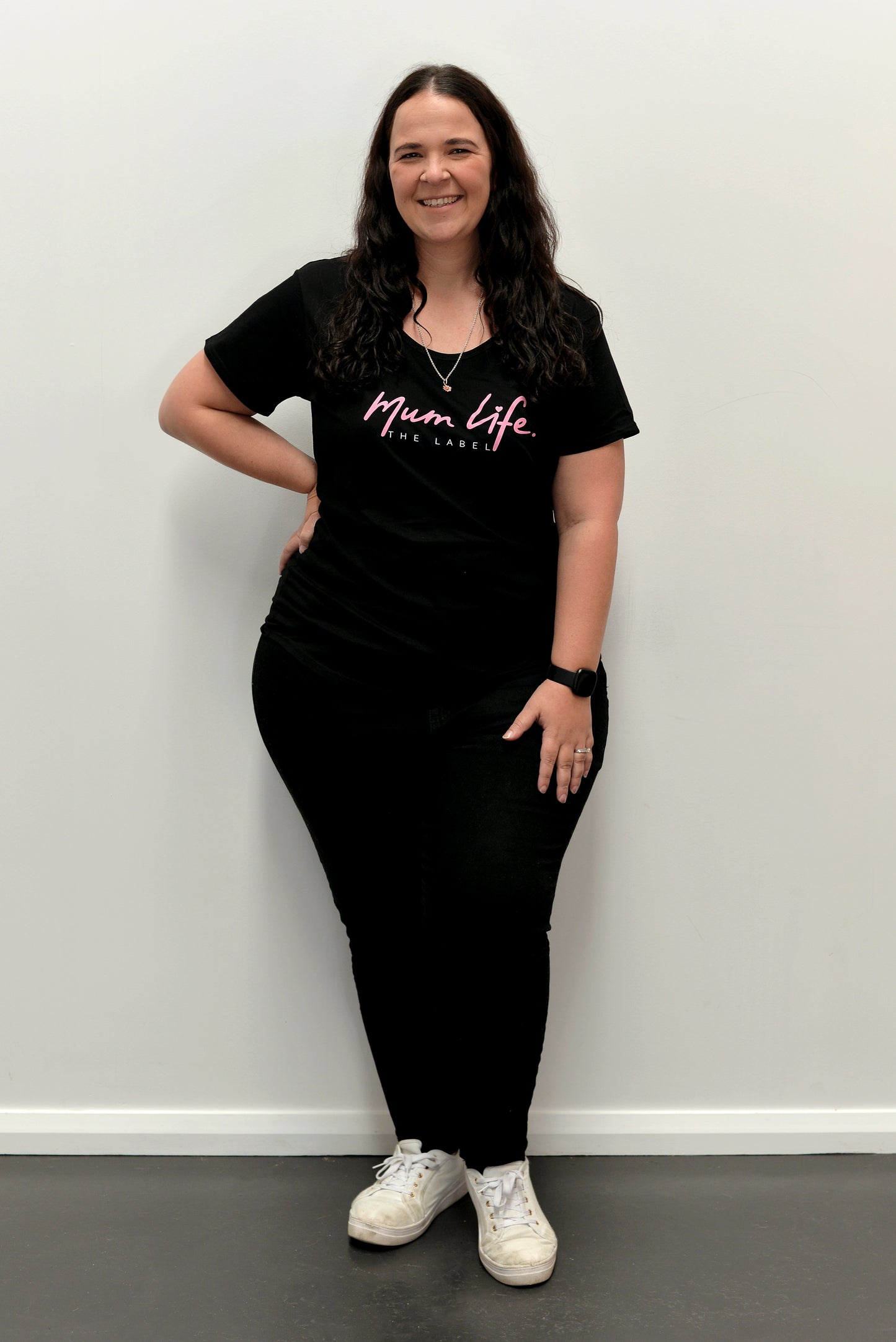 Mumlife The Label Black T-Shirt