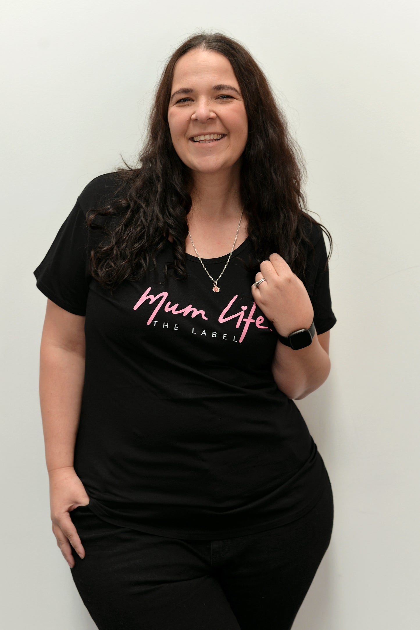 Mumlife The Label Black T-Shirt