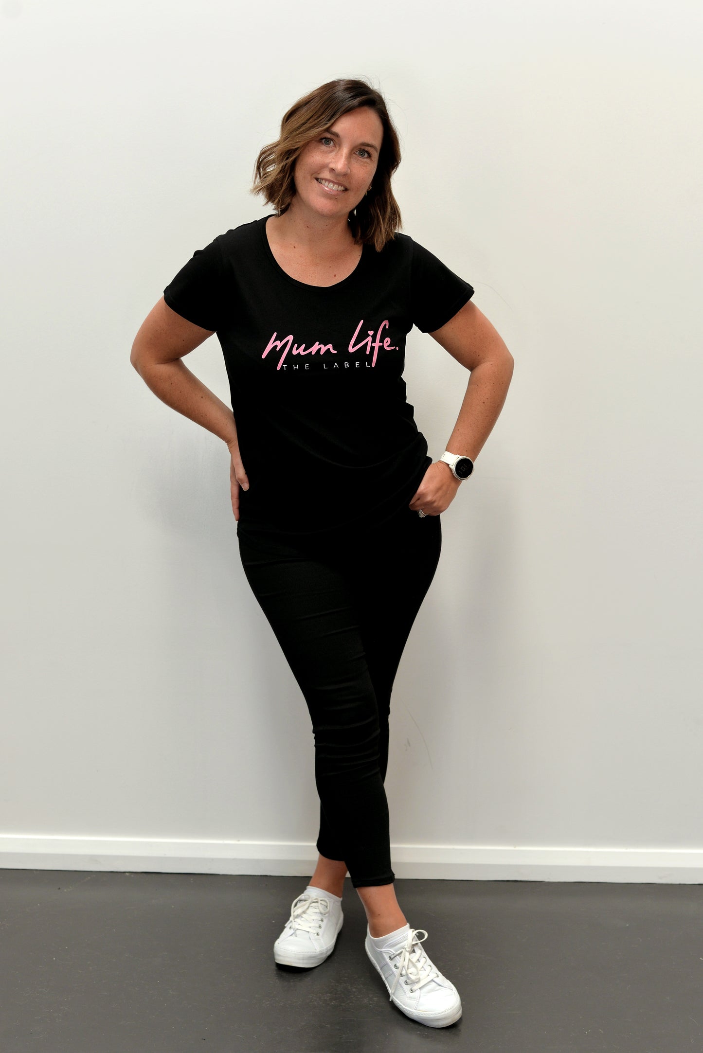 Mumlife The Label Black T-Shirt