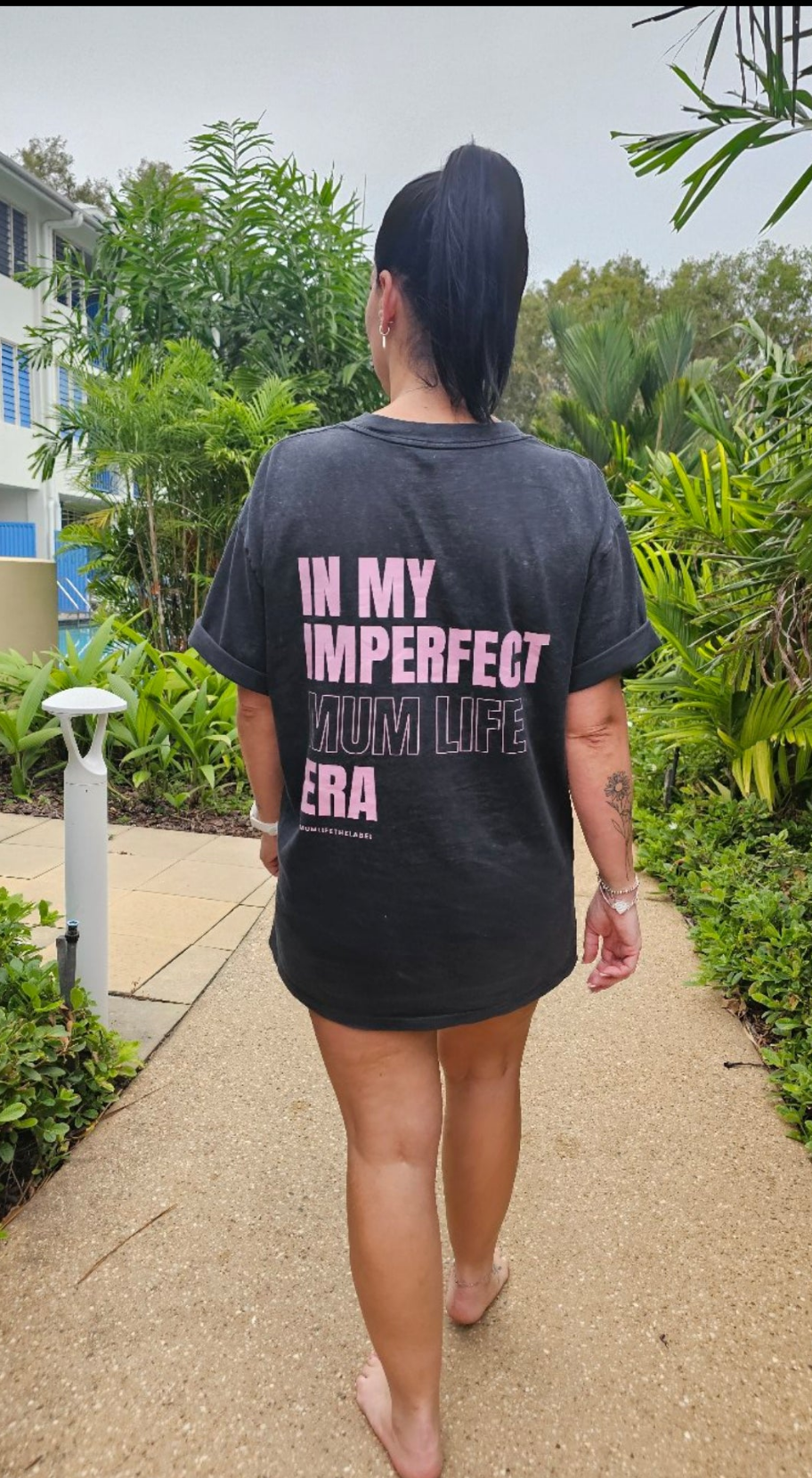 Imperfect MumLife Era Heavy T-Shirt