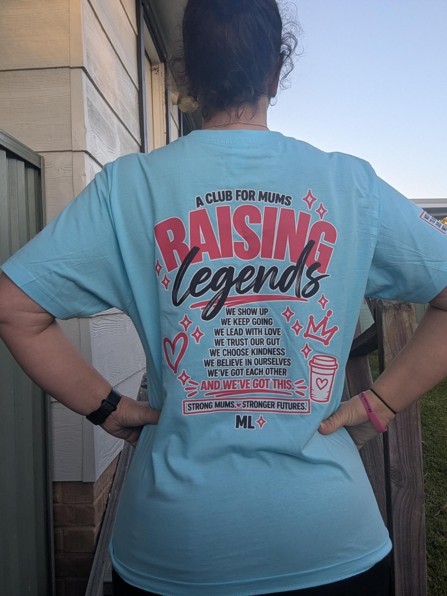 Raising Legends Mums Club Tee