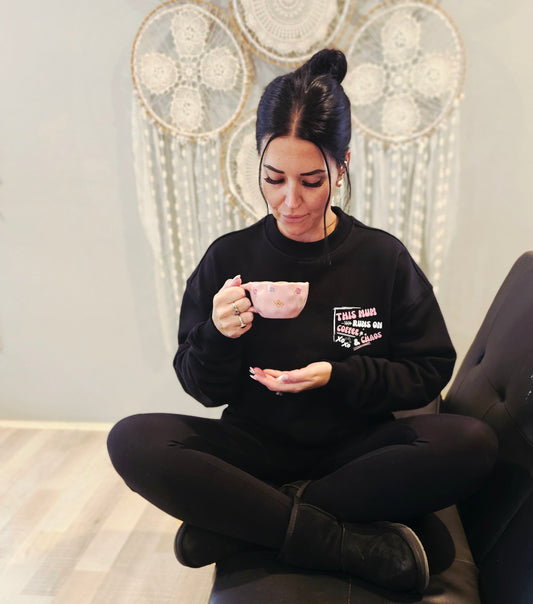 This Mum Runs On Coffee & Chaos Sweater