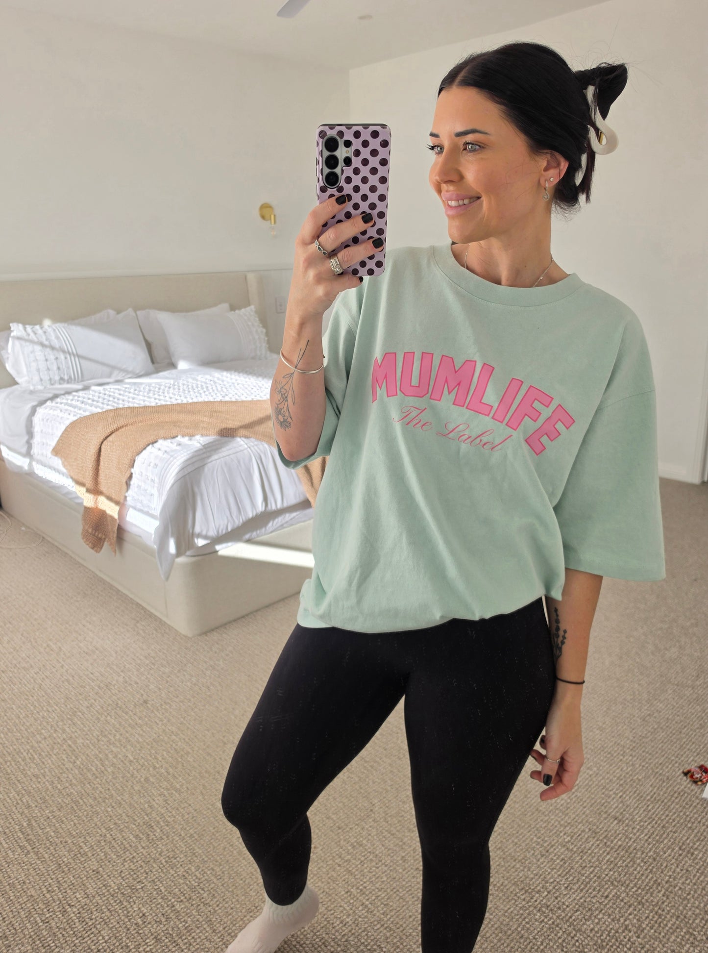 MumLife The Label Pastel Oversized Tee