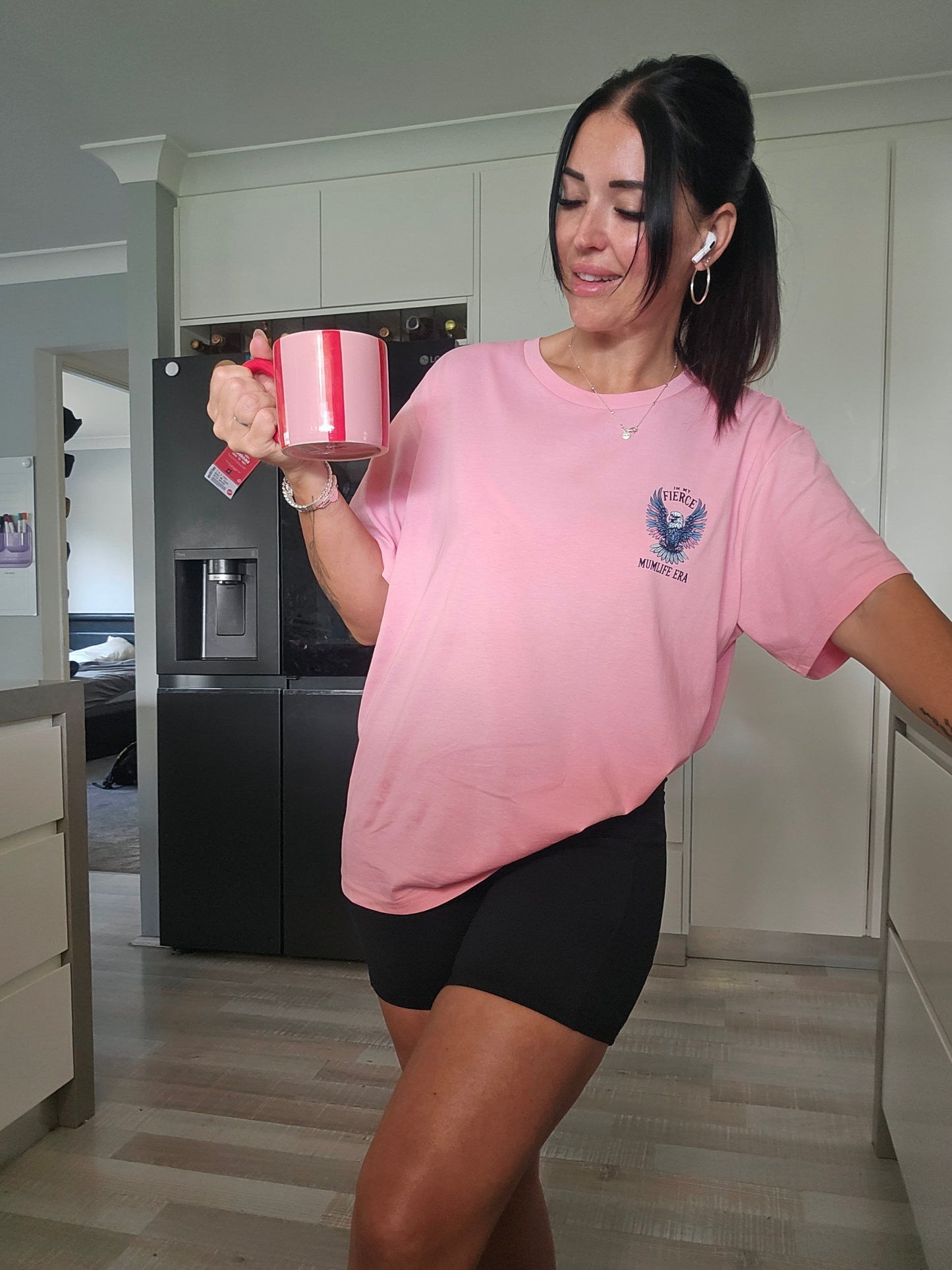Fierce Mumlife Pink T-Shirt