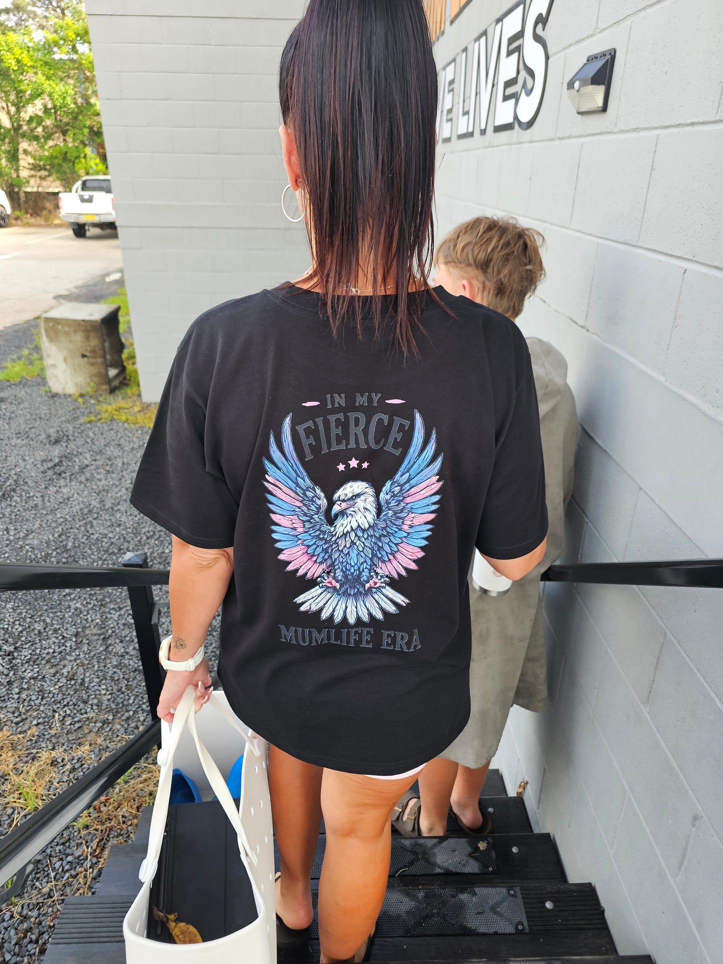 Fierce Mumlife Black T-Shirt