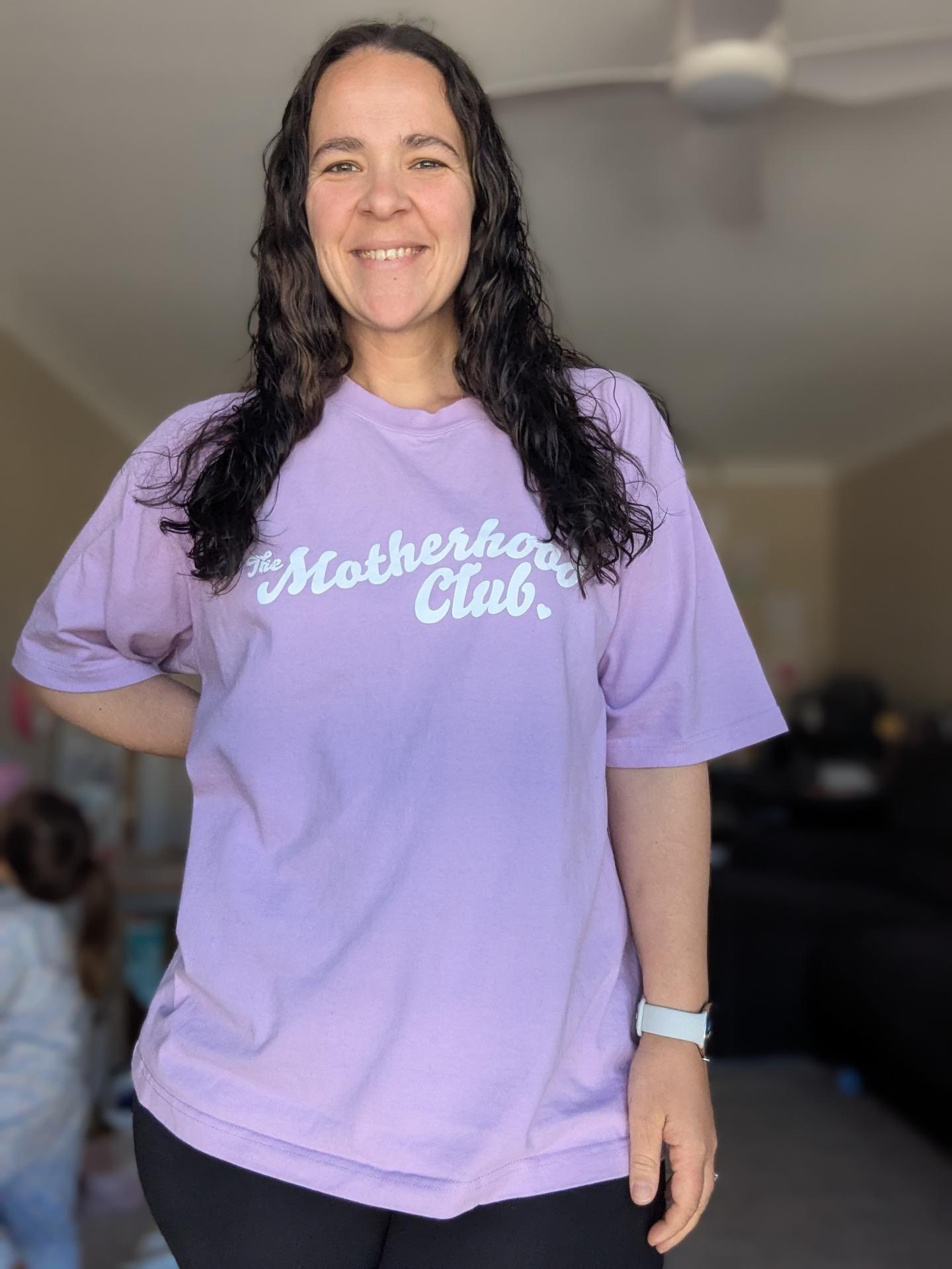 The Motherhood Club Lilac T-Shirt