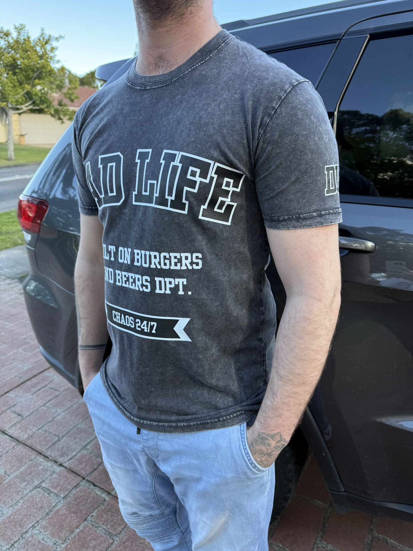 Dad Life Chaos Tee