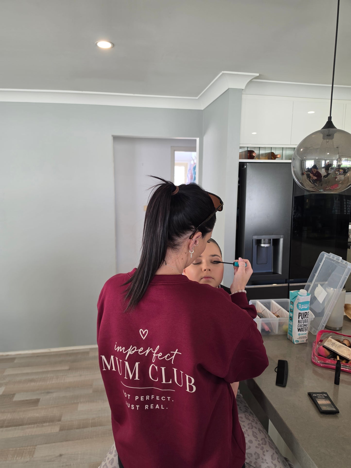 Imperfect Mum Club V Neck Sweater