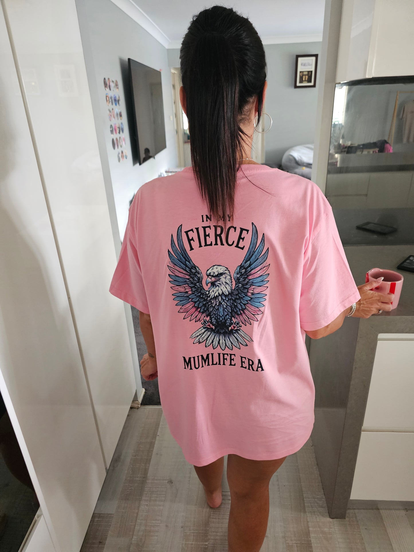 Fierce Mumlife Pink T-Shirt