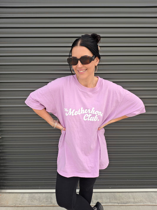 The Motherhood Club Lilac T-Shirt