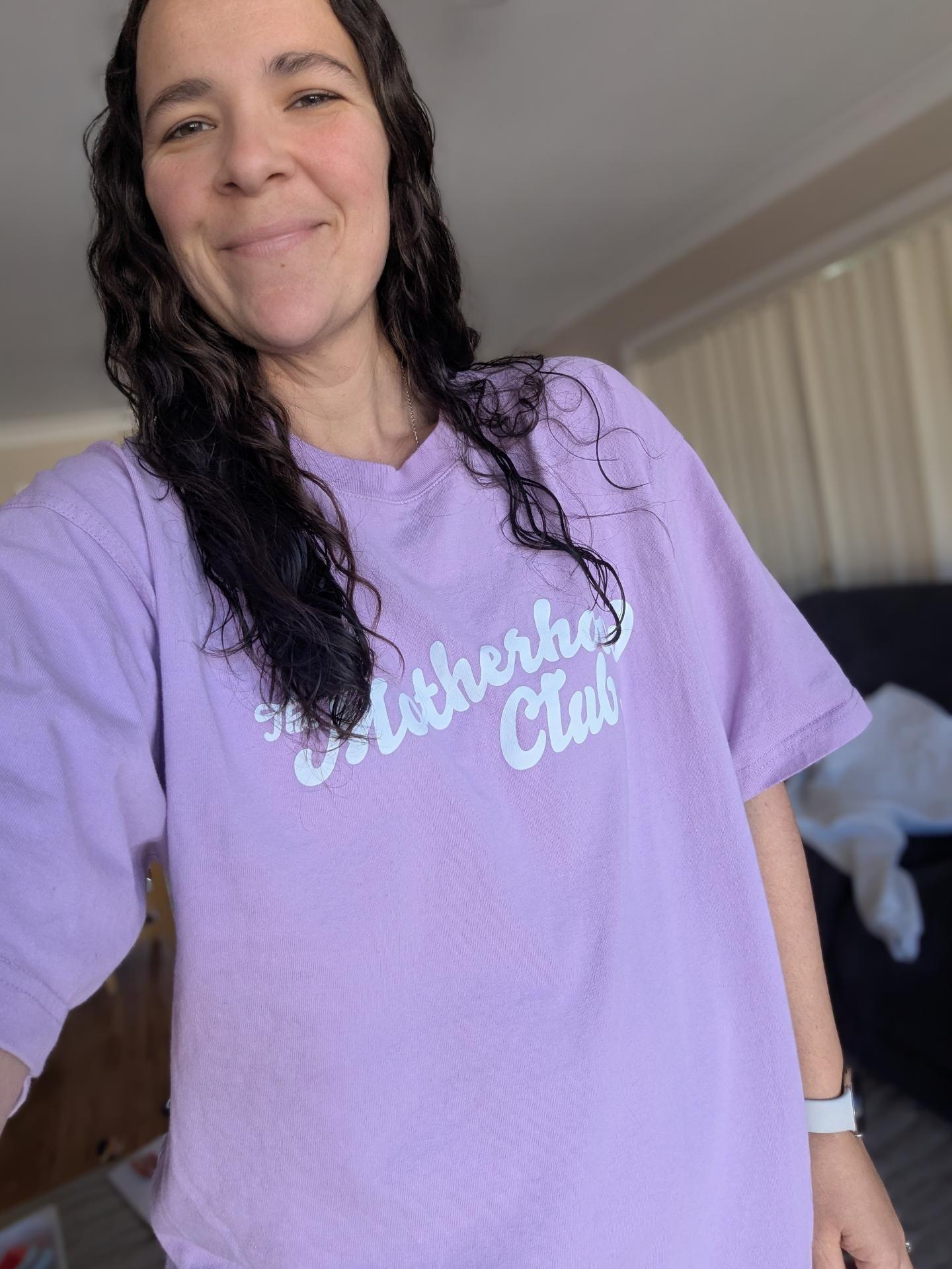 The Motherhood Club Lilac T-Shirt