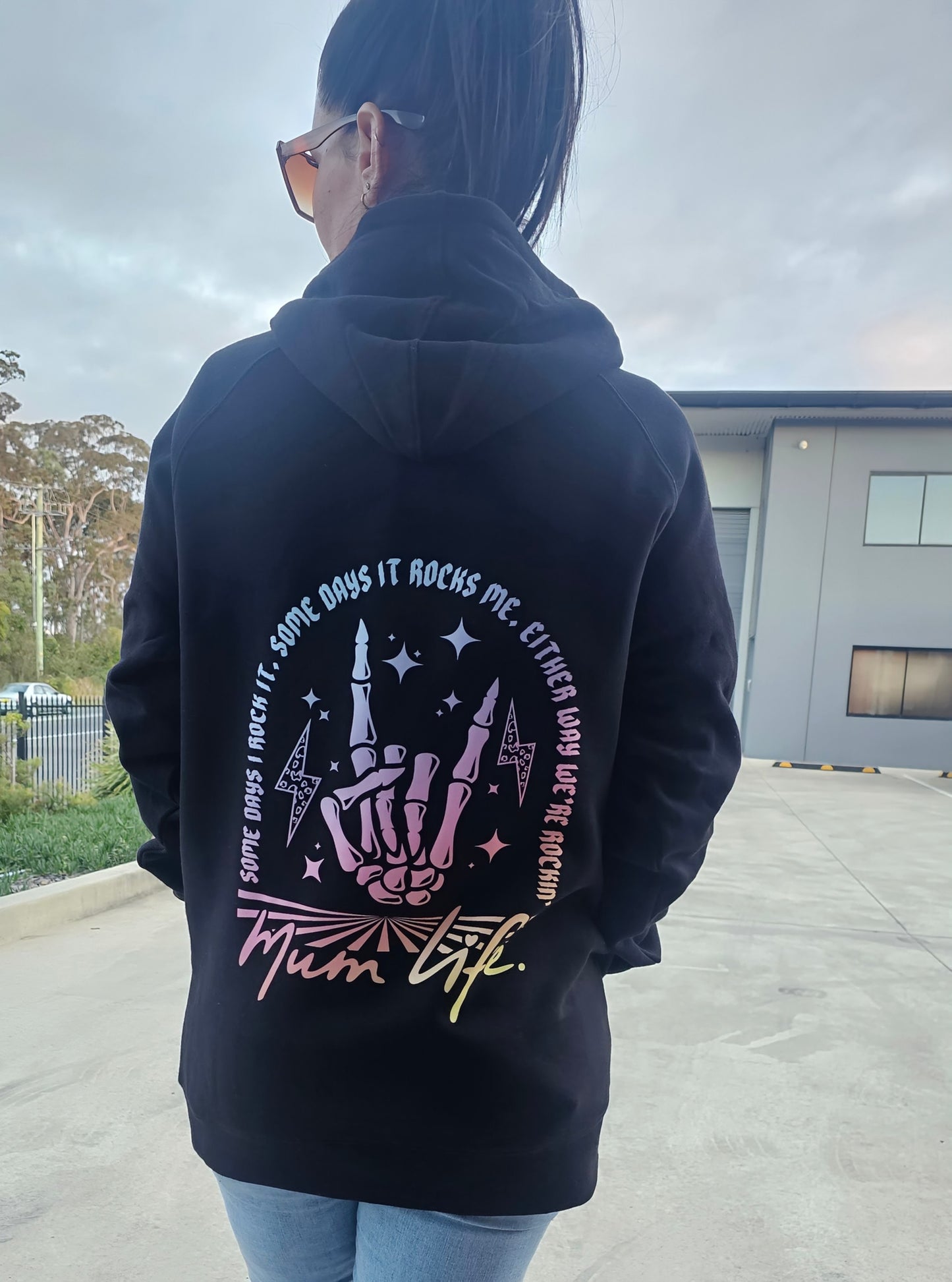 MumLife Rock On Hoodie