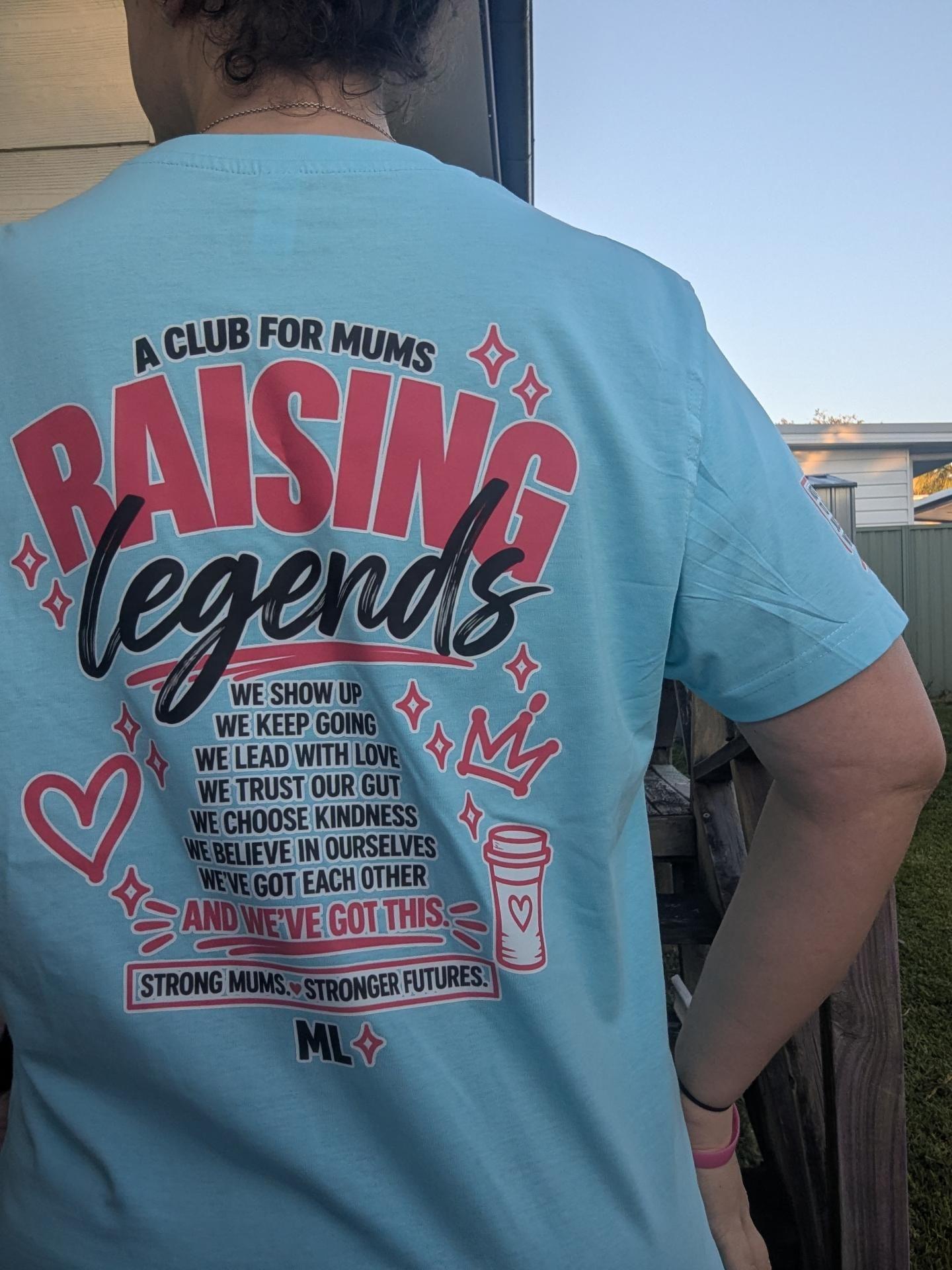 Raising Legends Mums Club Tee