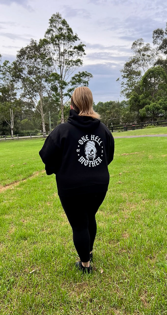 One Hell Of A Mother Zip Hoodie