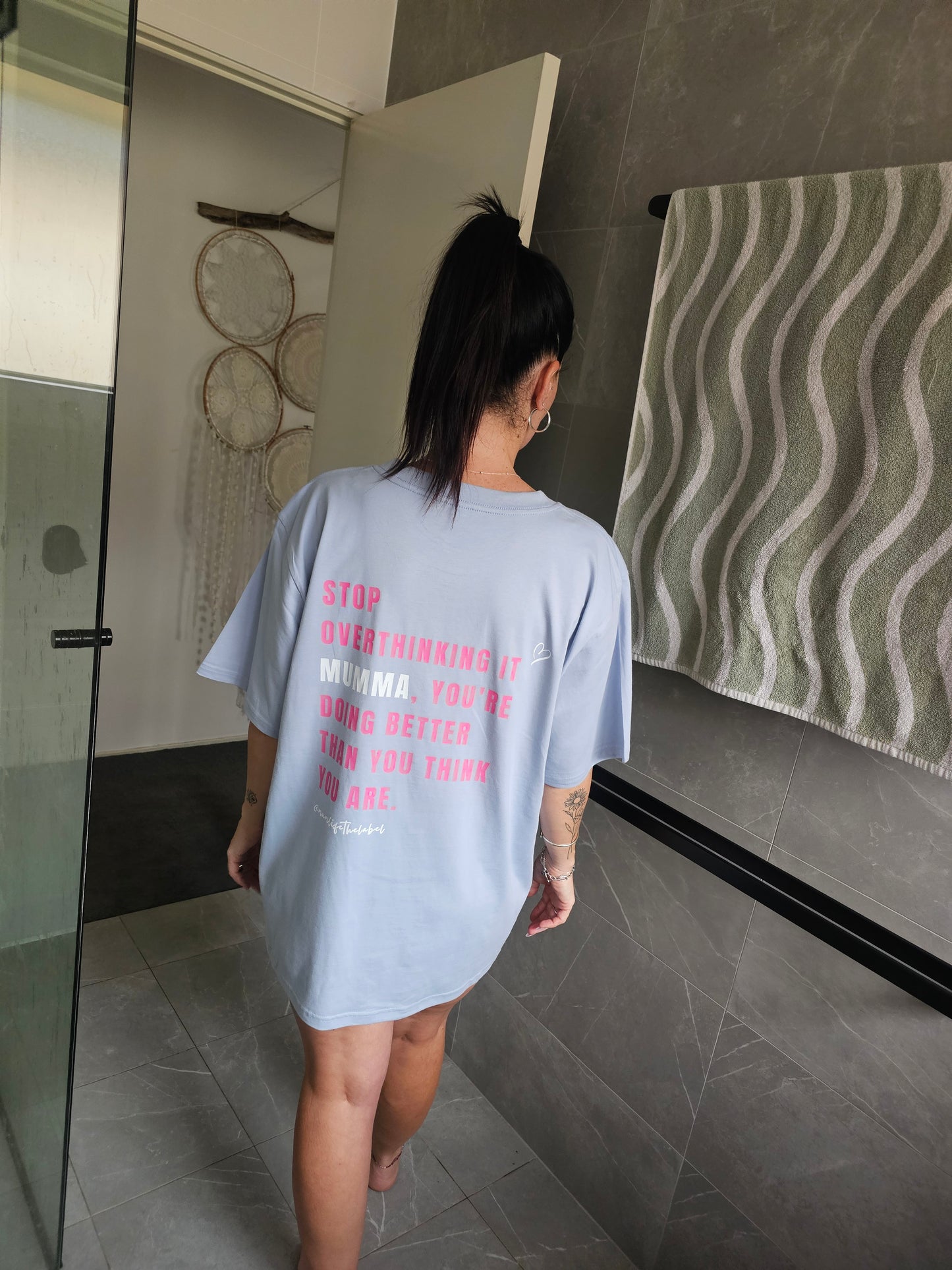 Stop Overthinking It Mumma T-Shirt