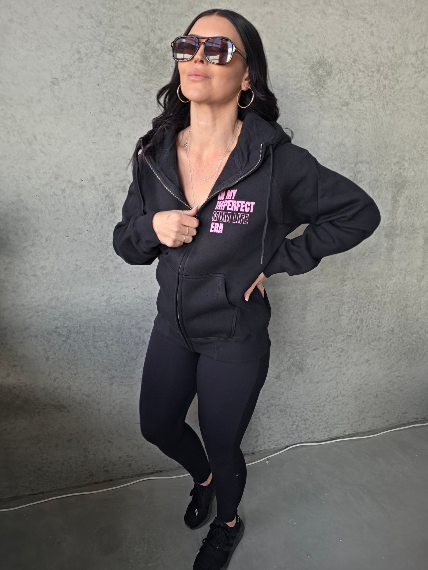 Imperfect MumLife Era Full Zip Hoodie