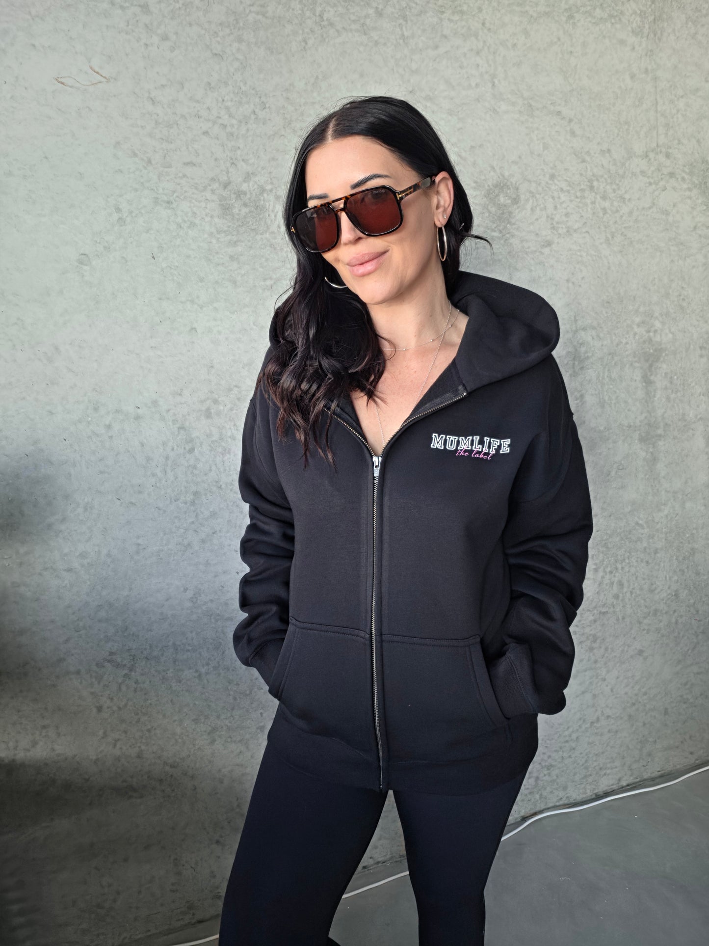 MumLife The Label Full Zip Hood