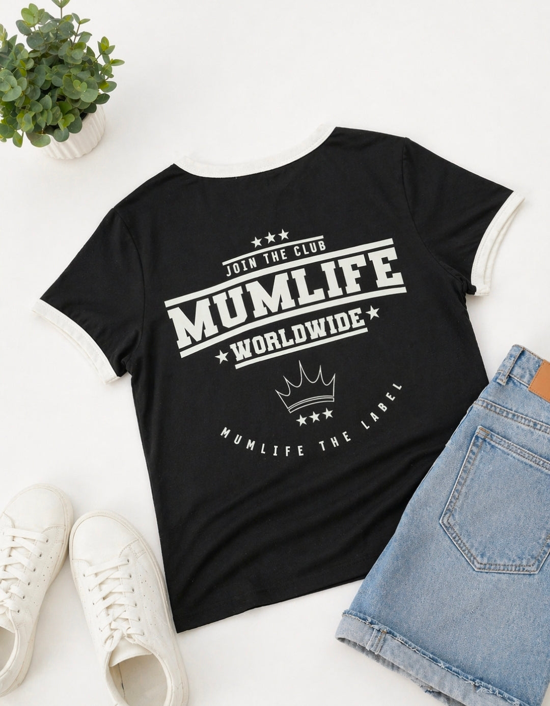 Mumlife World Wide T-Shirt