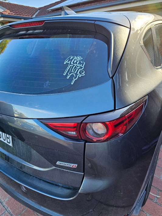 Mumlife Graffiti Car Sticker