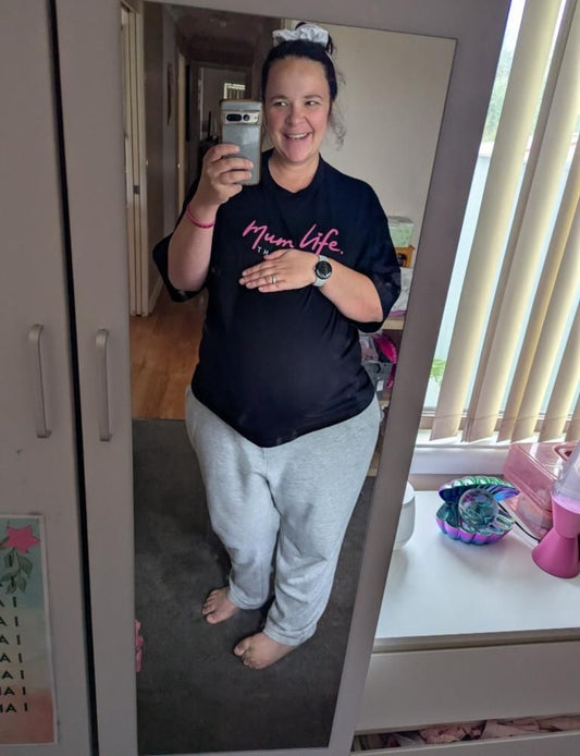 Mumlife The Label Black T-Shirt