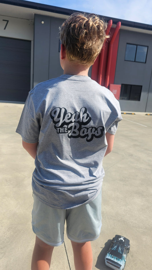 Yeah The Boys T-Shirt- Grey