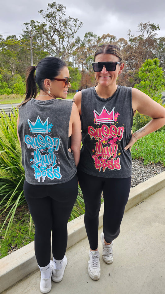 Queen Mum Boss Muscle Tee