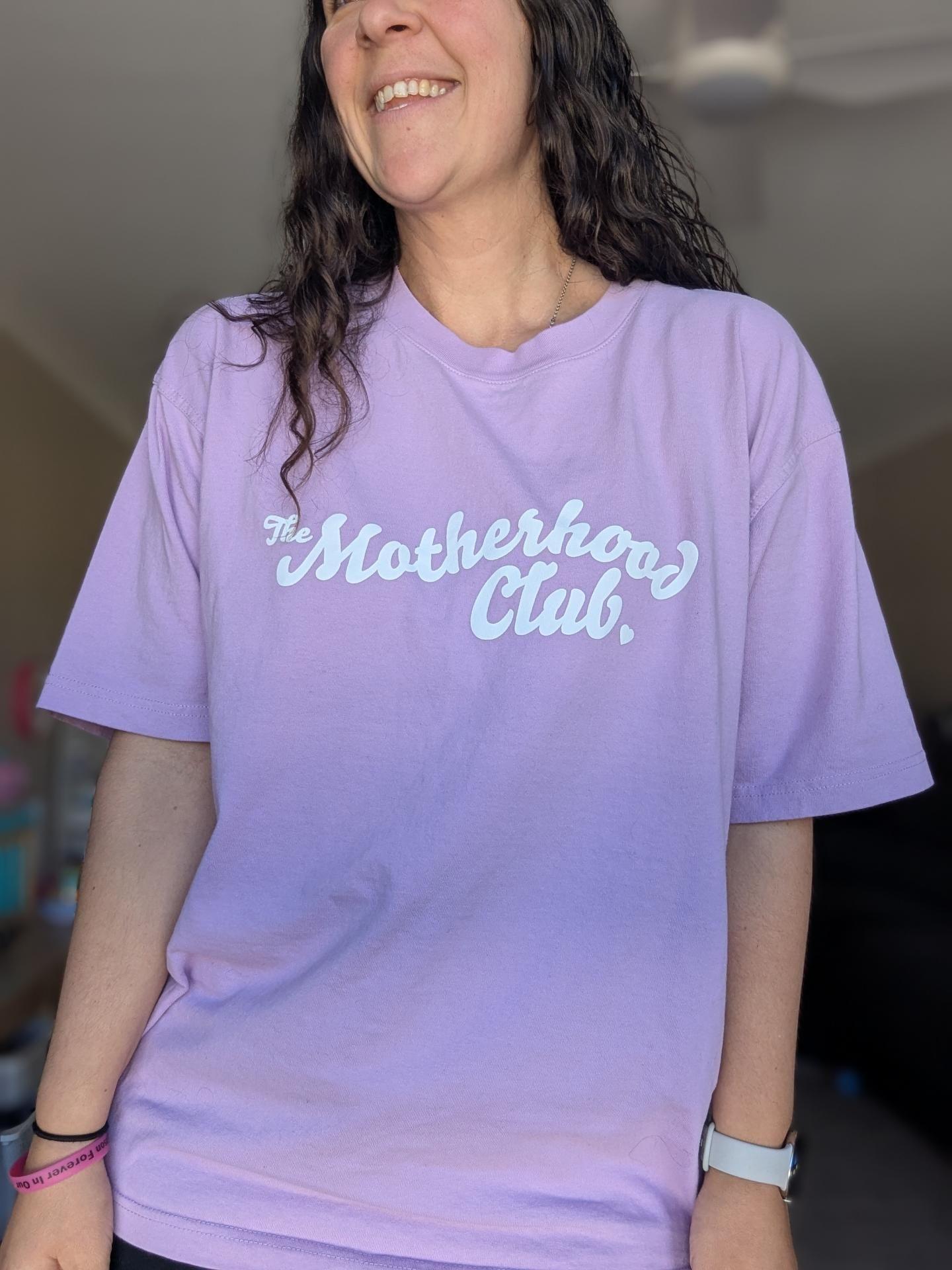 The Motherhood Club Lilac T-Shirt