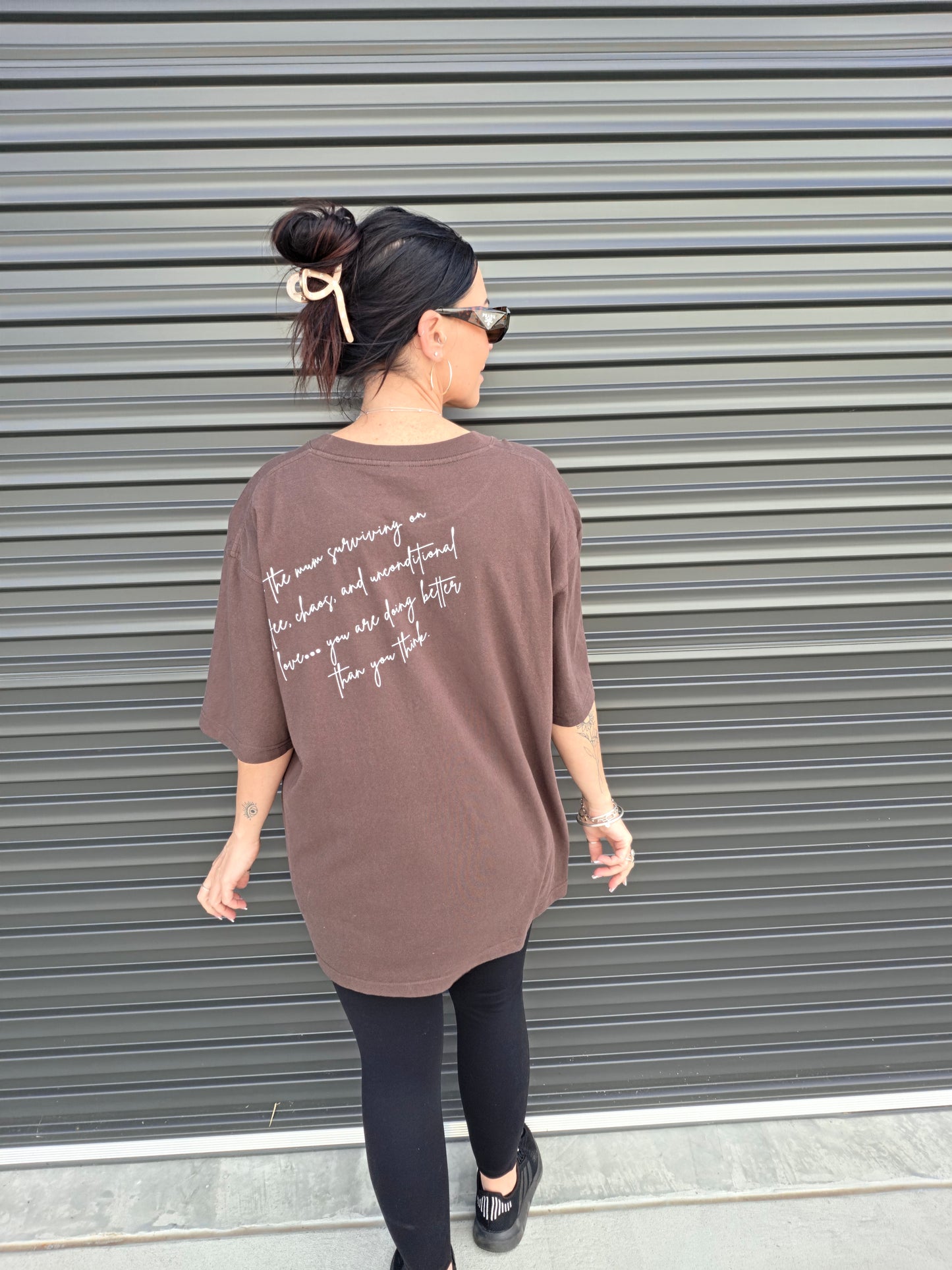 Surviving on coffee t-shirt