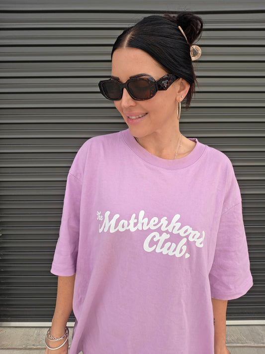 The Motherhood Club Lilac T-Shirt